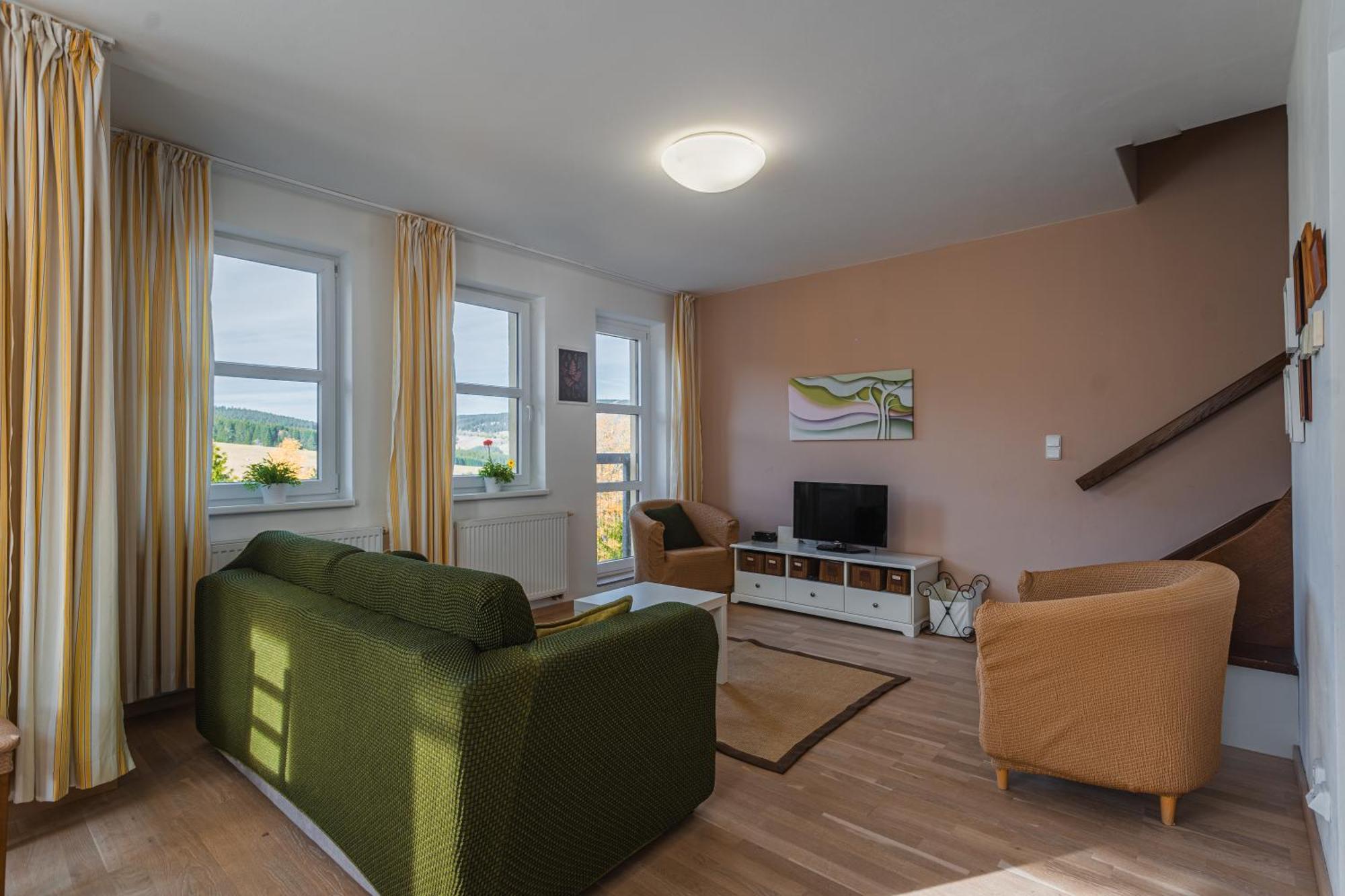K2 Aparthotel Klinovec Views - Mezonet Apt Loučná pod Klínovcem Esterno foto